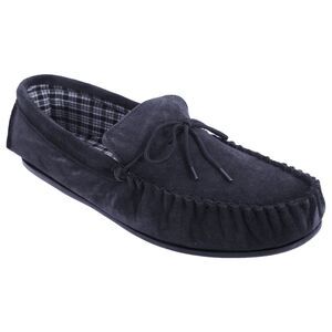 Mokkers Mens Bruce Real Suede Moccasin /Loafer Slip-on Slippers /Indoor Footwear